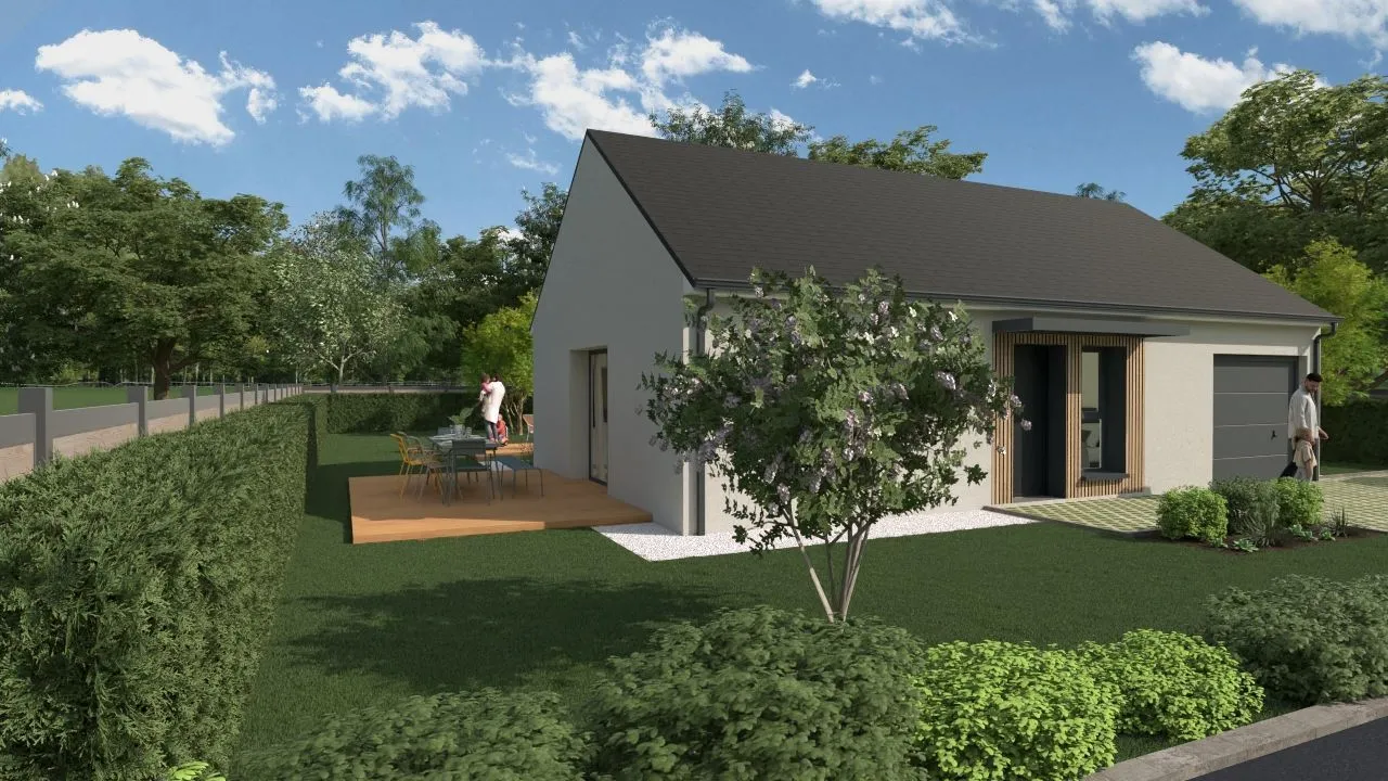 Maison neuve 80 m² au Longeron (49710)