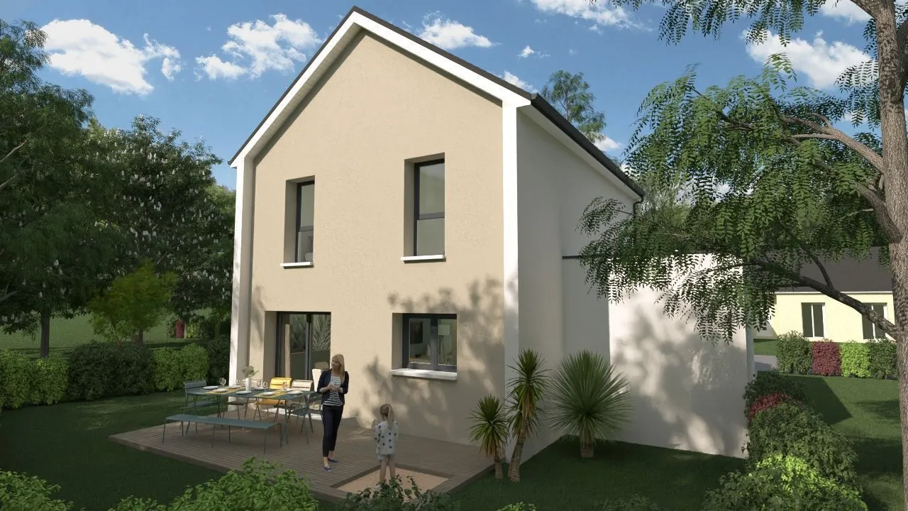 Maison neuve 87 m² au Louroux-Béconnais (49370)