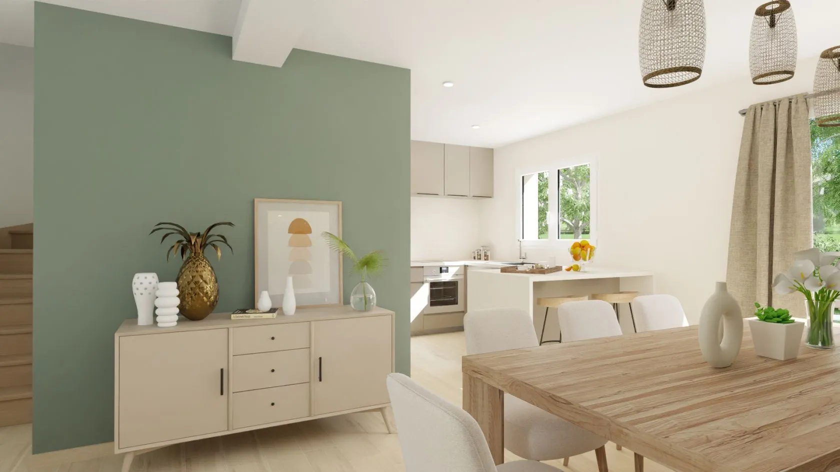 Maison neuve 87 m² au Louroux-Béconnais (49370)