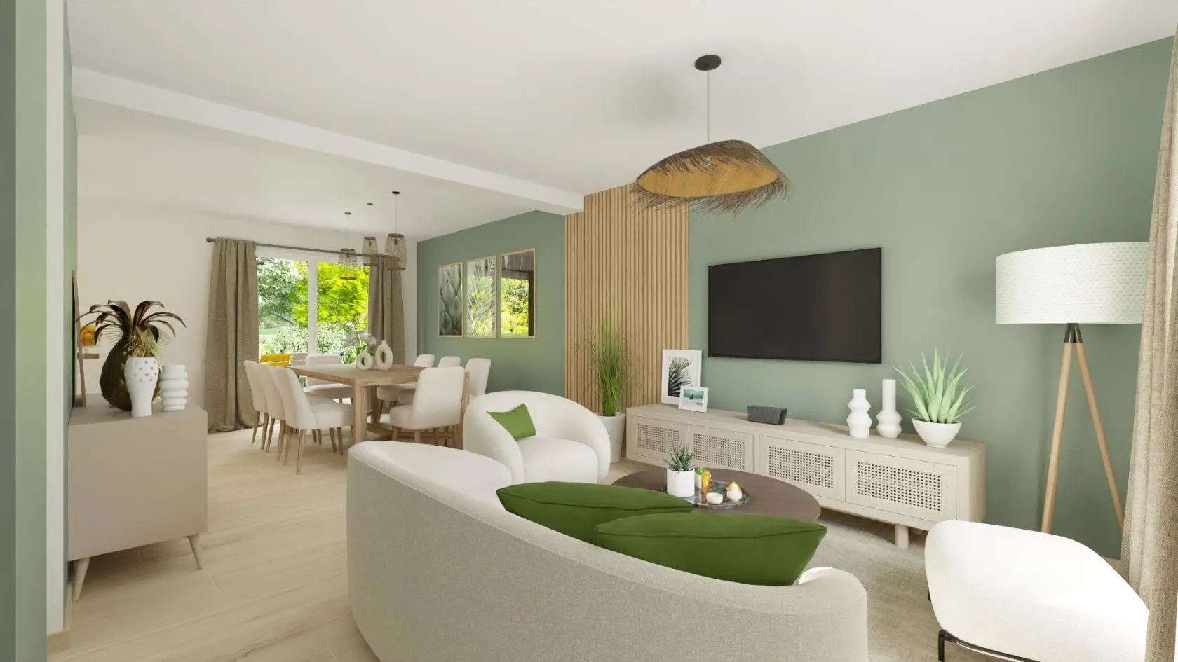 Maison neuve 87 m² au Louroux-Béconnais (49370)