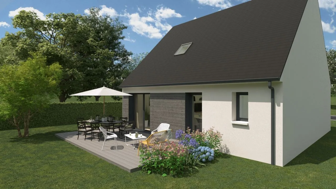 Maison neuve 94 m² au Louroux-Béconnais (49370)