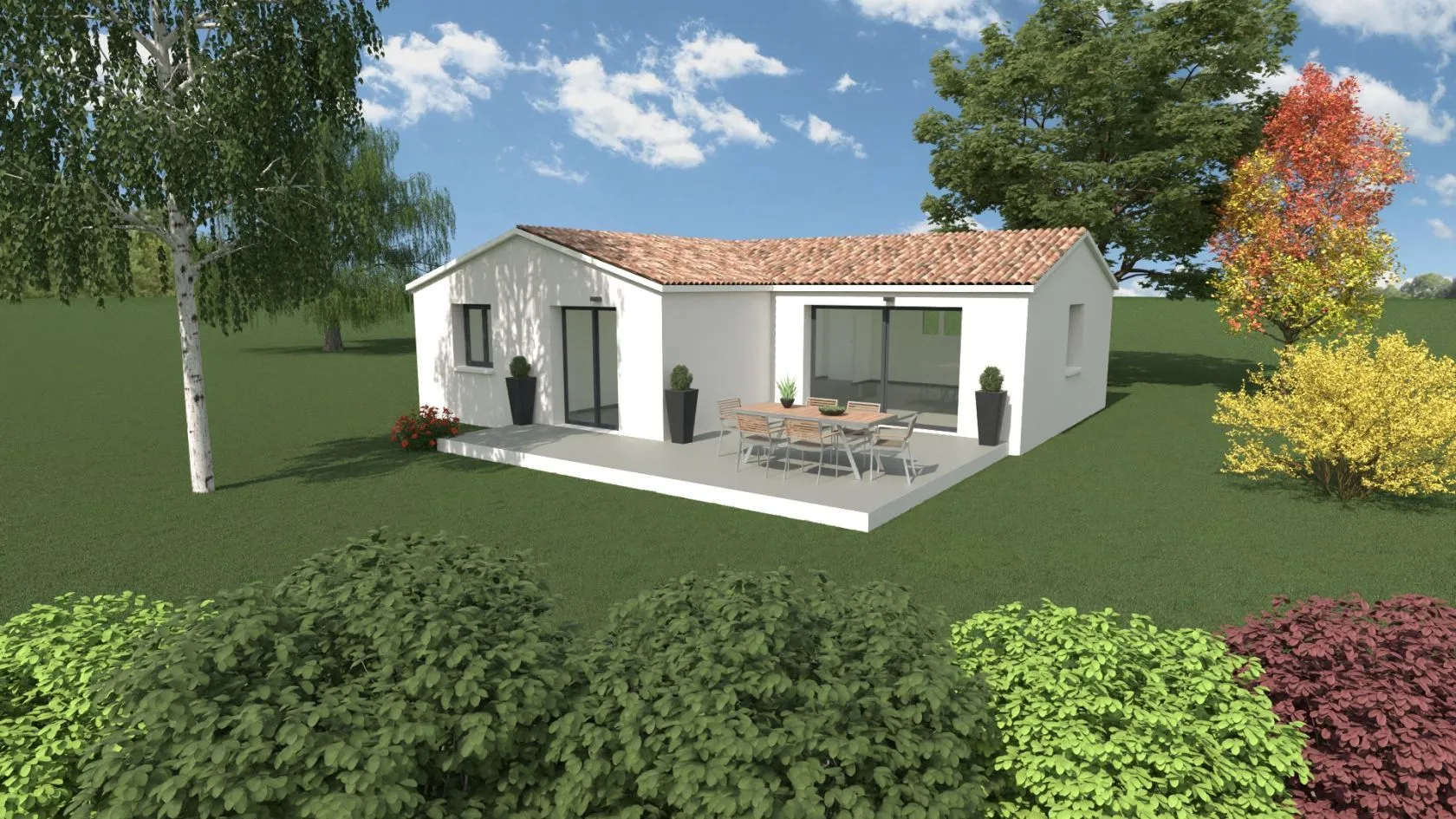 Maison neuve 80 m² à La Bastide-d'Engras (30330)