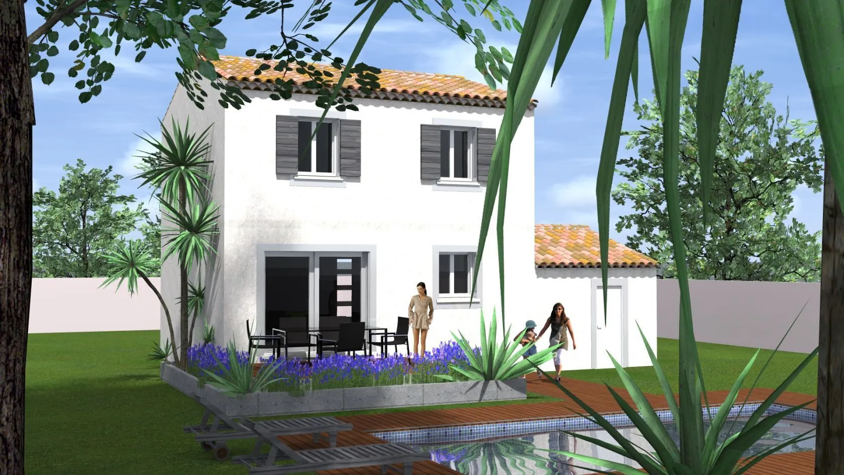 Maison neuve 82 m² à Sabran (30200)