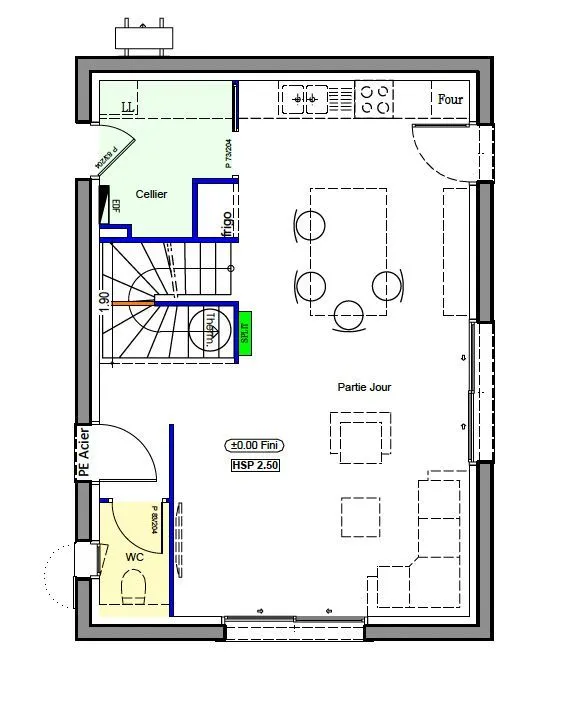 Maison neuve 90 m² à Saint-Pierre-d'Irube (64990)
