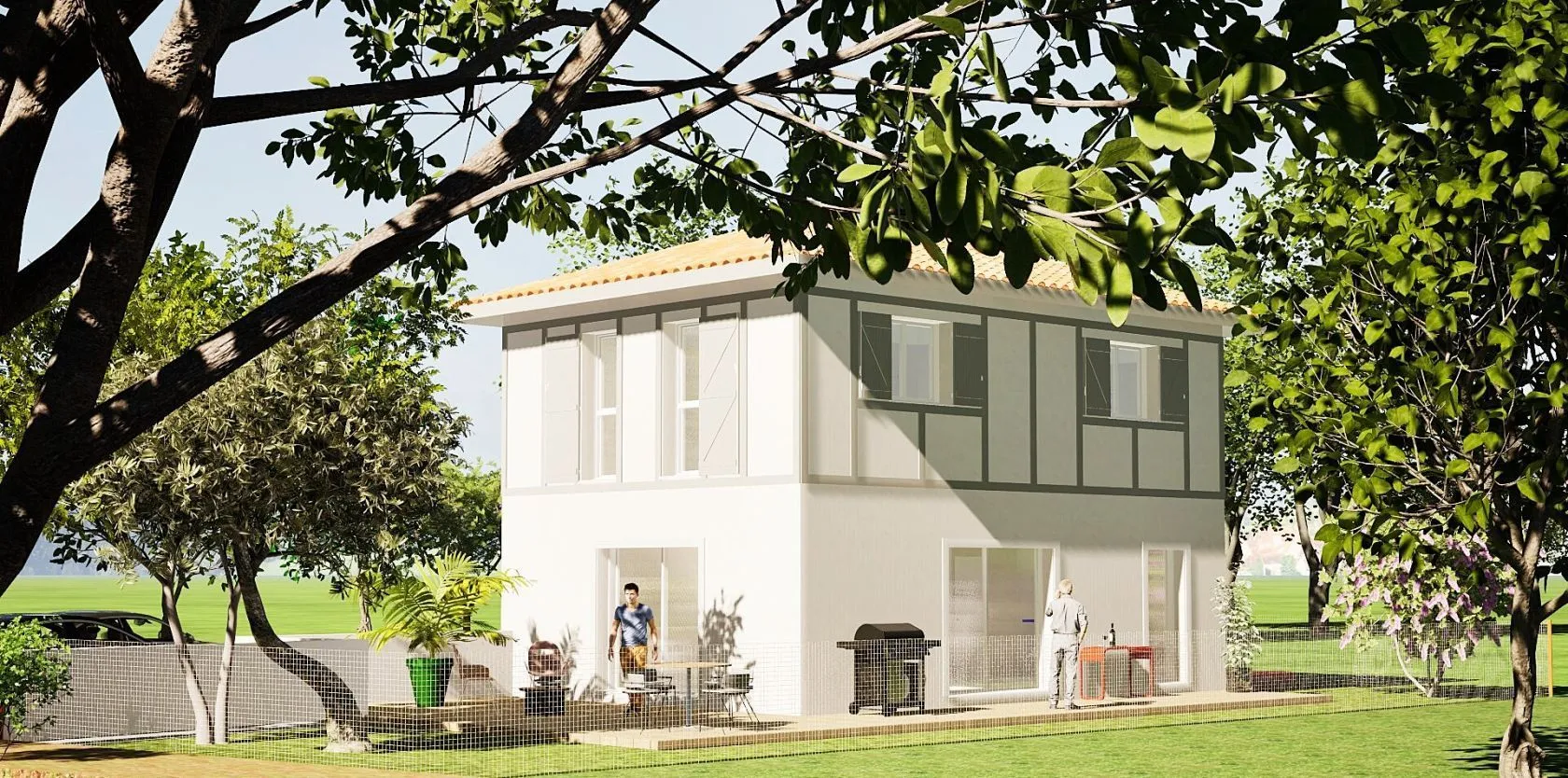 Maison neuve 90 m² à Saint-Pierre-d'Irube (64990)