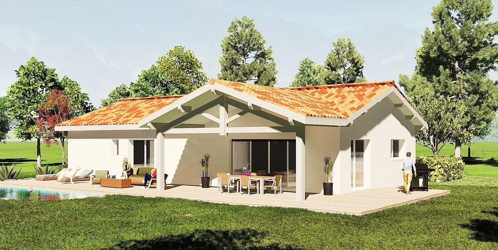 Maison neuve à Mouguerre