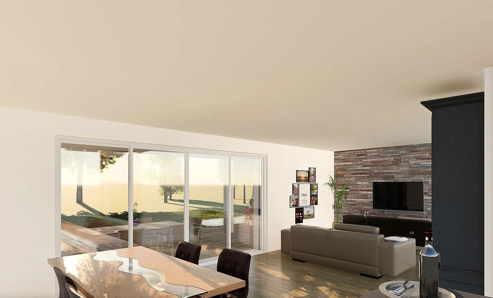 Maison neuve 128 m² à Saubrigues (40230)