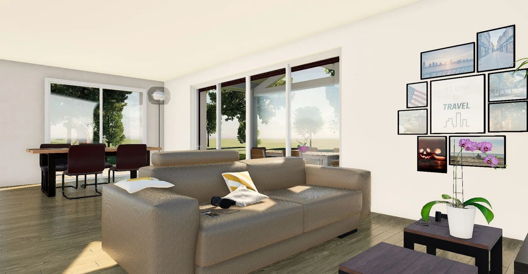 Maison neuve 128 m² à Saubrigues (40230)