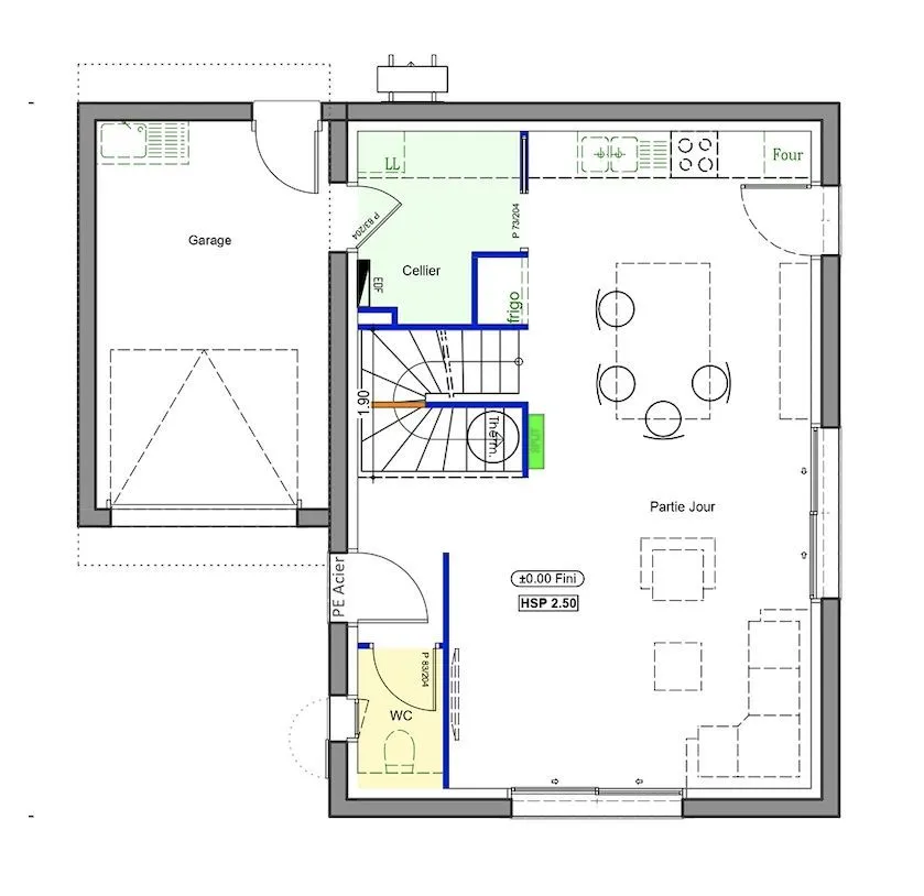 Maison neuve 89 m² à Saint-Pée-sur-Nivelle (64310)