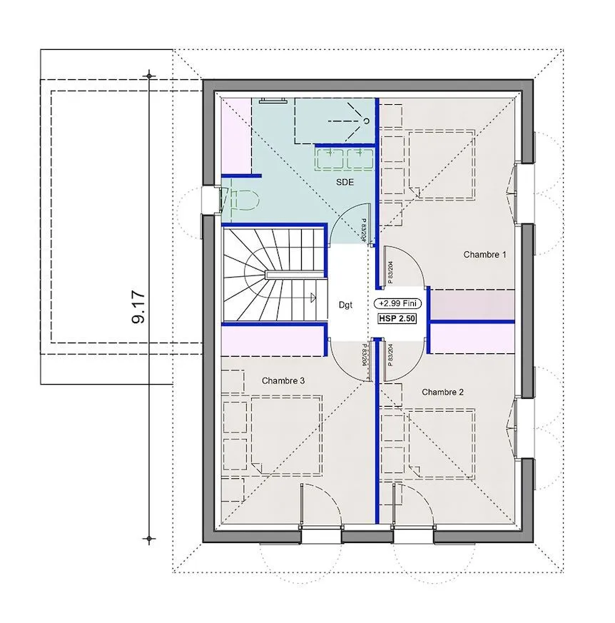 Maison neuve 89 m² à Saint-Pée-sur-Nivelle (64310)