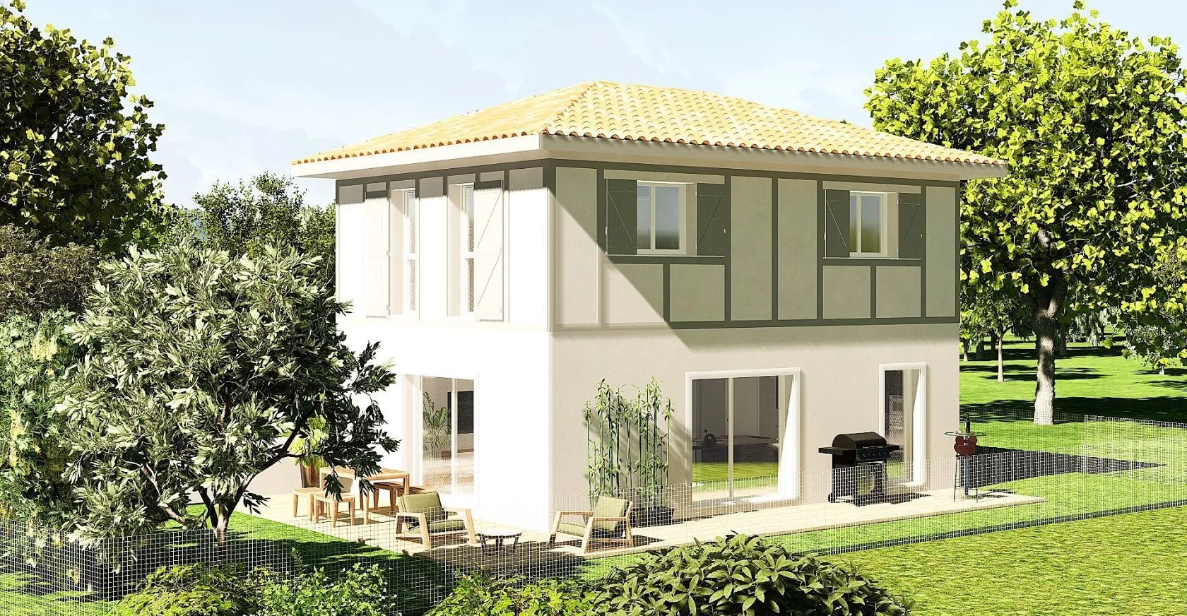 Maison neuve 89 m² à Saint-Pée-sur-Nivelle (64310)