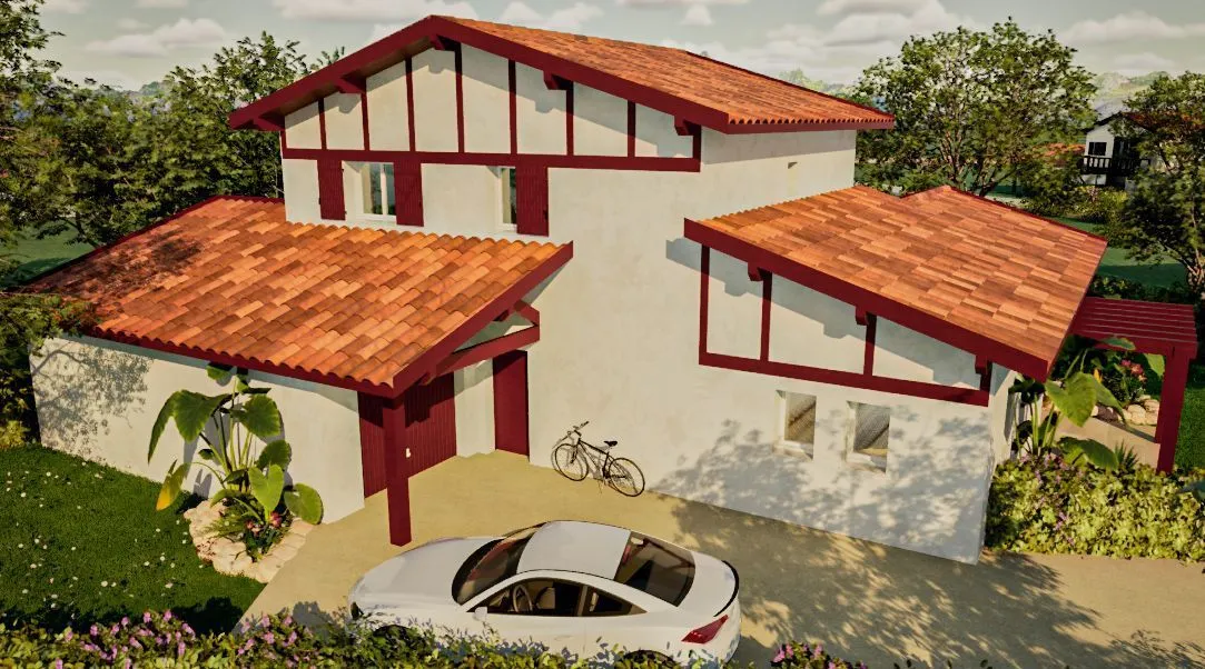 Maison neuve à Ahetze
