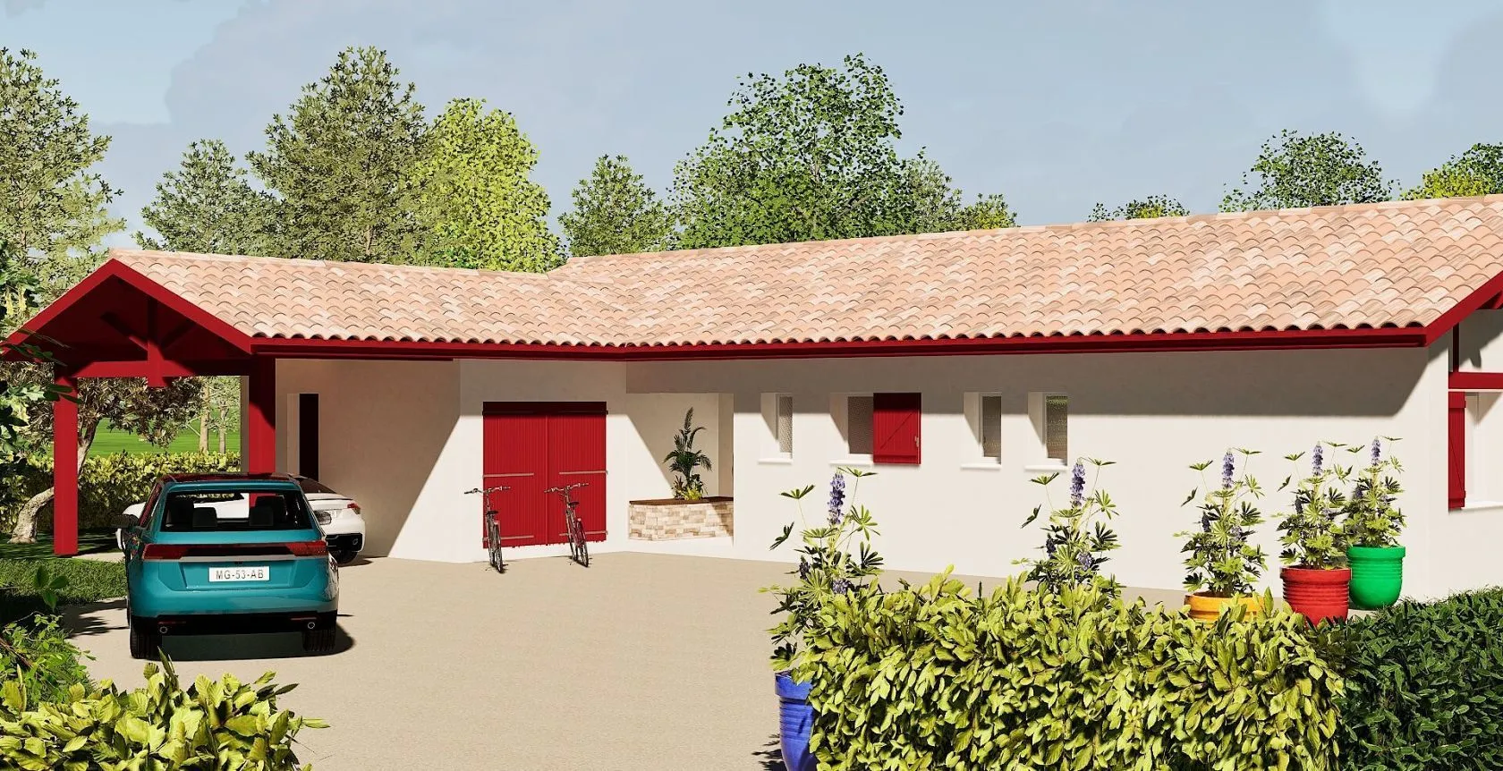Maison neuve à Mouguerre