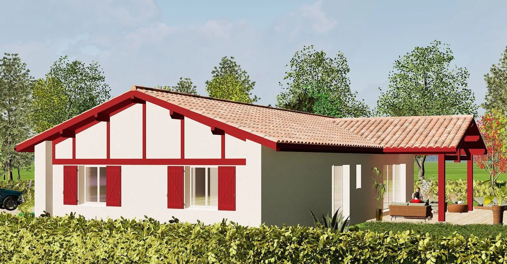Maison neuve 128 m² à Mouguerre (64990)