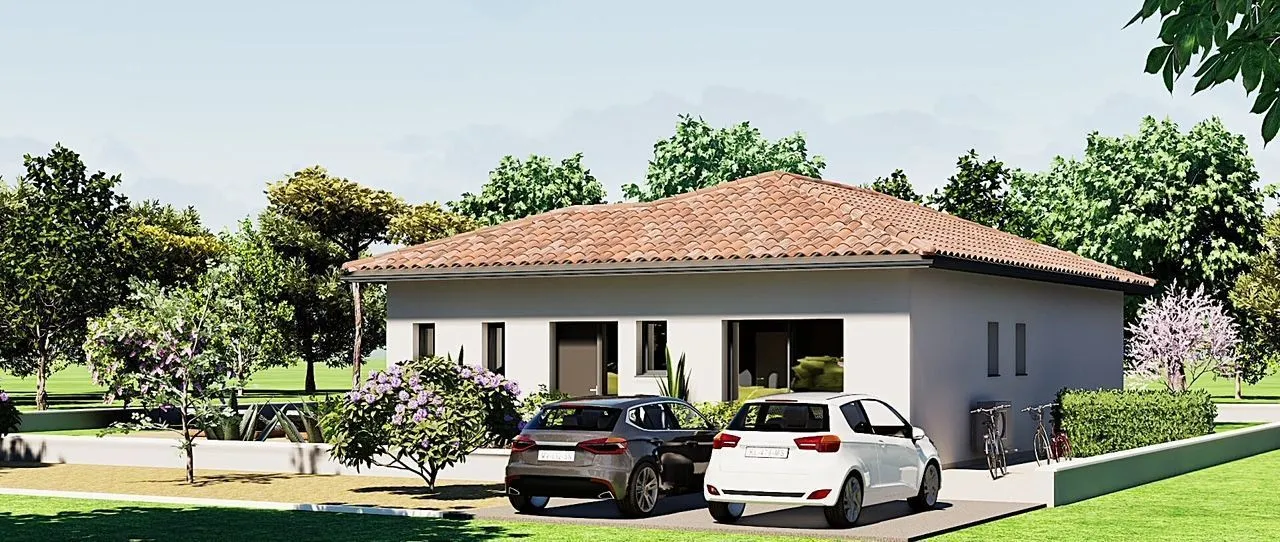 Maison neuve 104 m² à Josse (40230)
