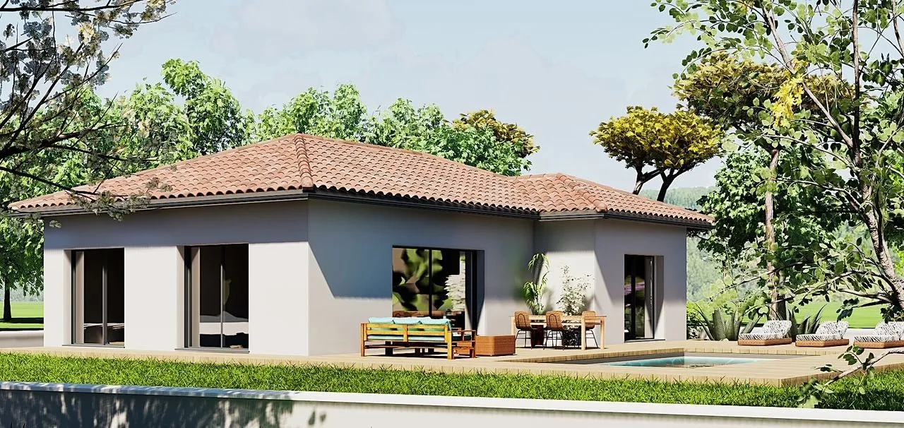 Maison neuve 104 m² à Josse (40230)