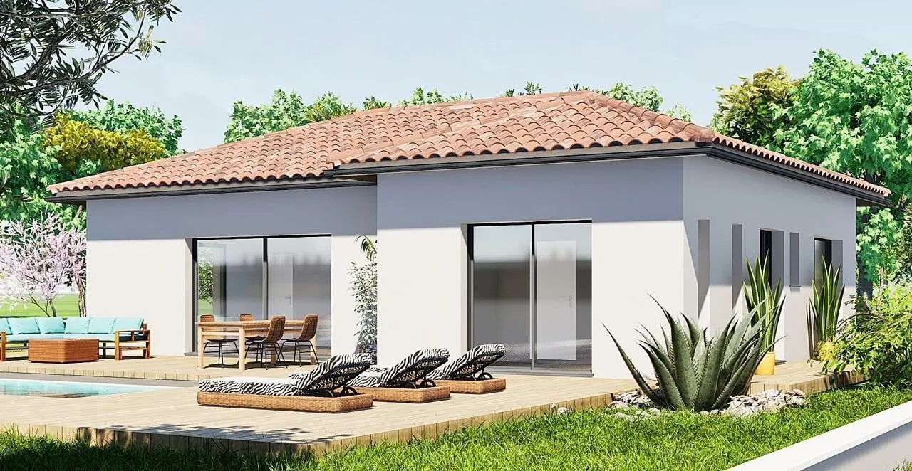 Maison neuve 104 m² à Josse (40230)