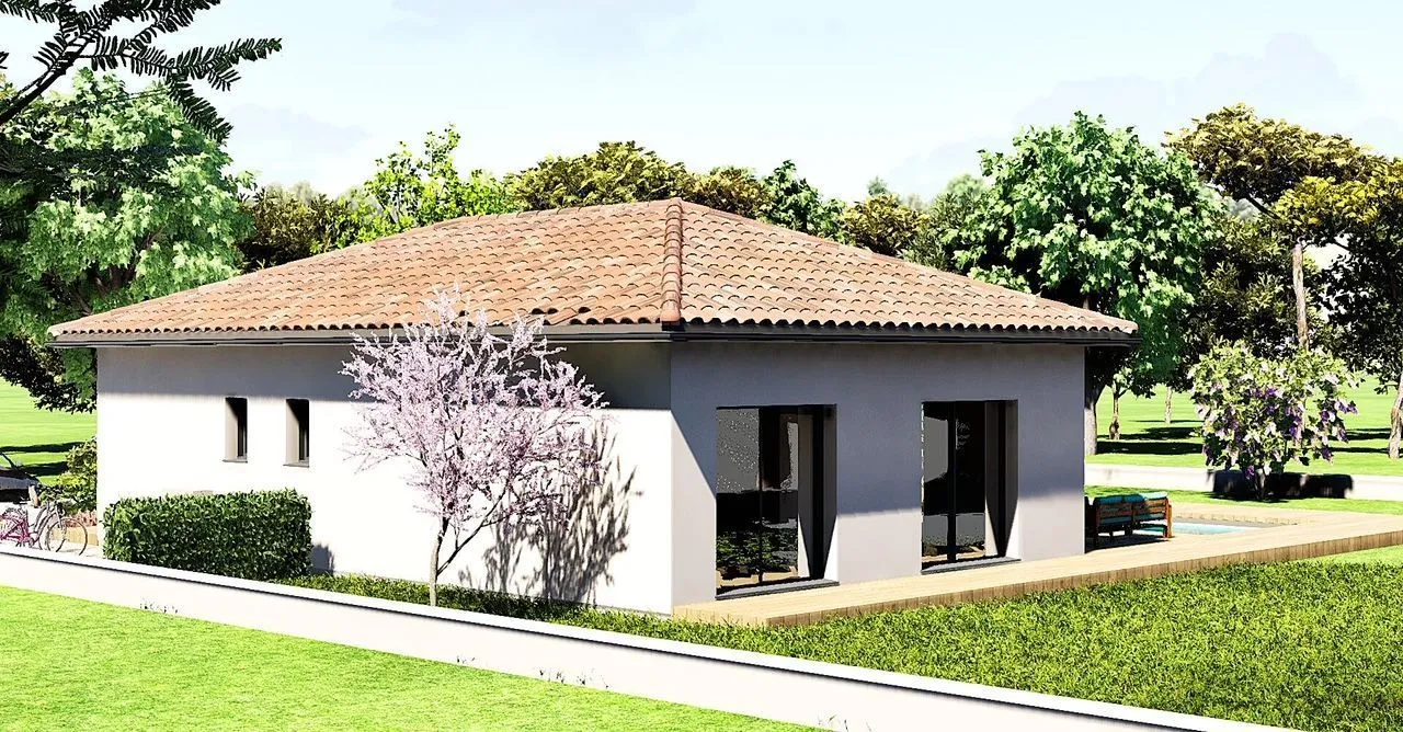 Maison neuve 104 m² à Josse (40230)
