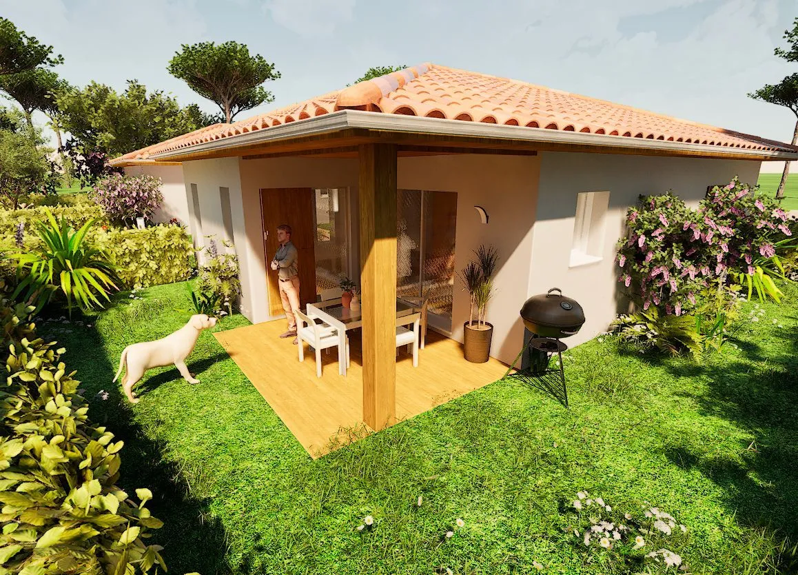 Maison neuve 64 m² à Tosse (40230)