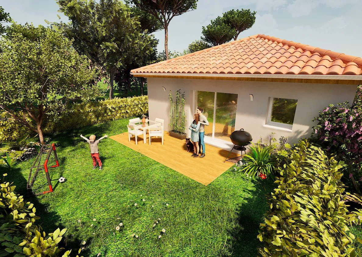 Maison neuve 64 m² à Tosse (40230)