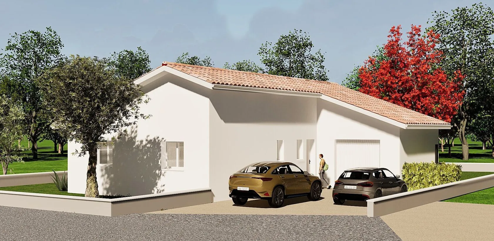 Maison neuve à Sames
