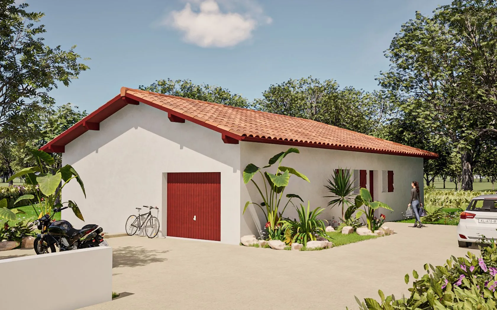 Maison neuve 114 m² à Jatxou (64480)