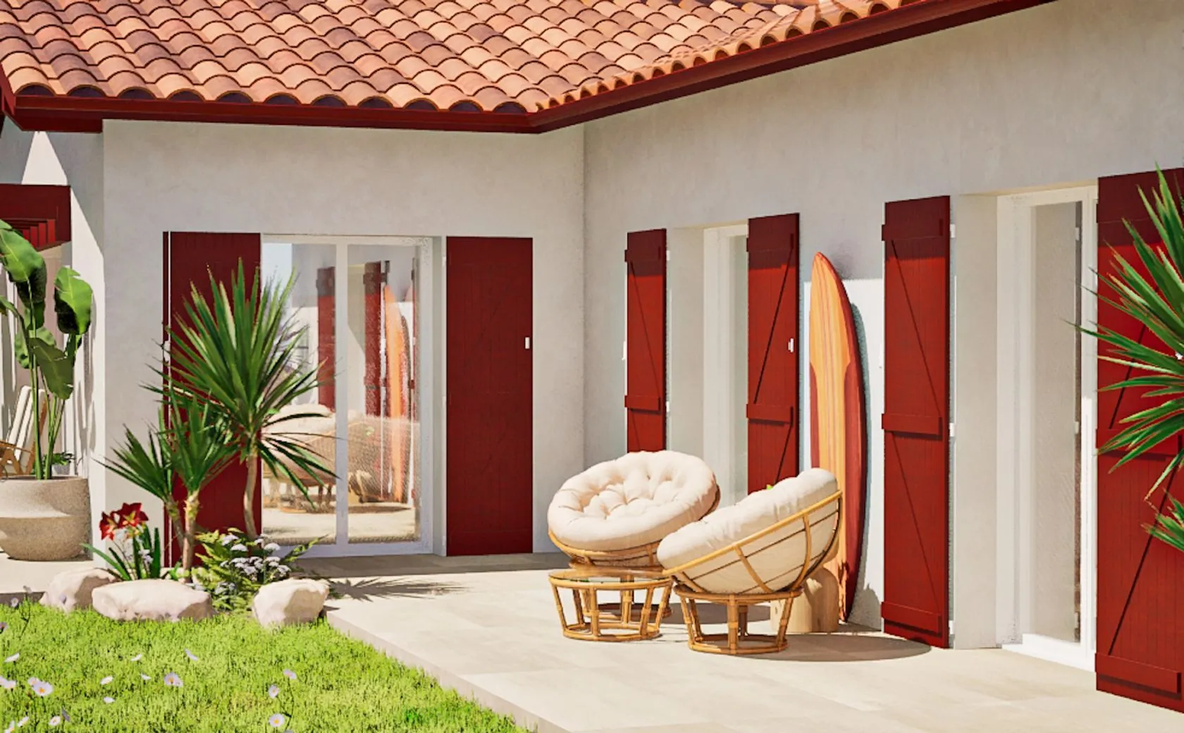 Maison neuve 114 m² à Jatxou (64480)