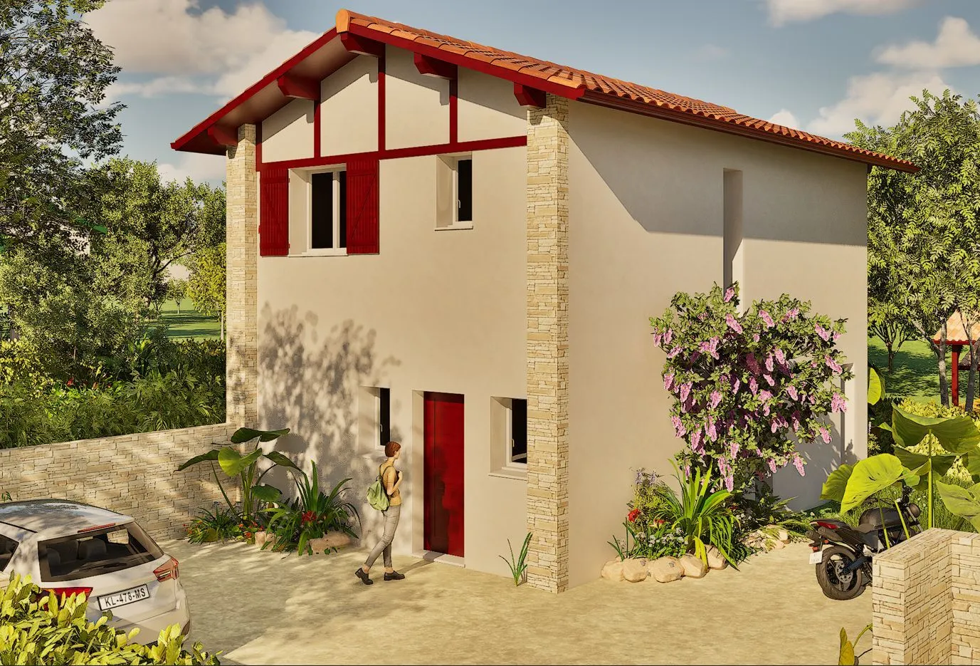Maison neuve 81 m² à Urcuit (64990)