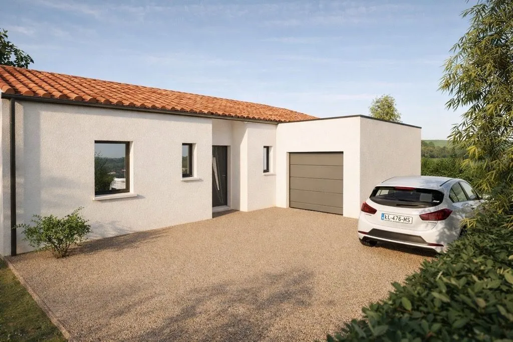 Maison neuve 93 m² à Fontenay-le-Comte (85200)