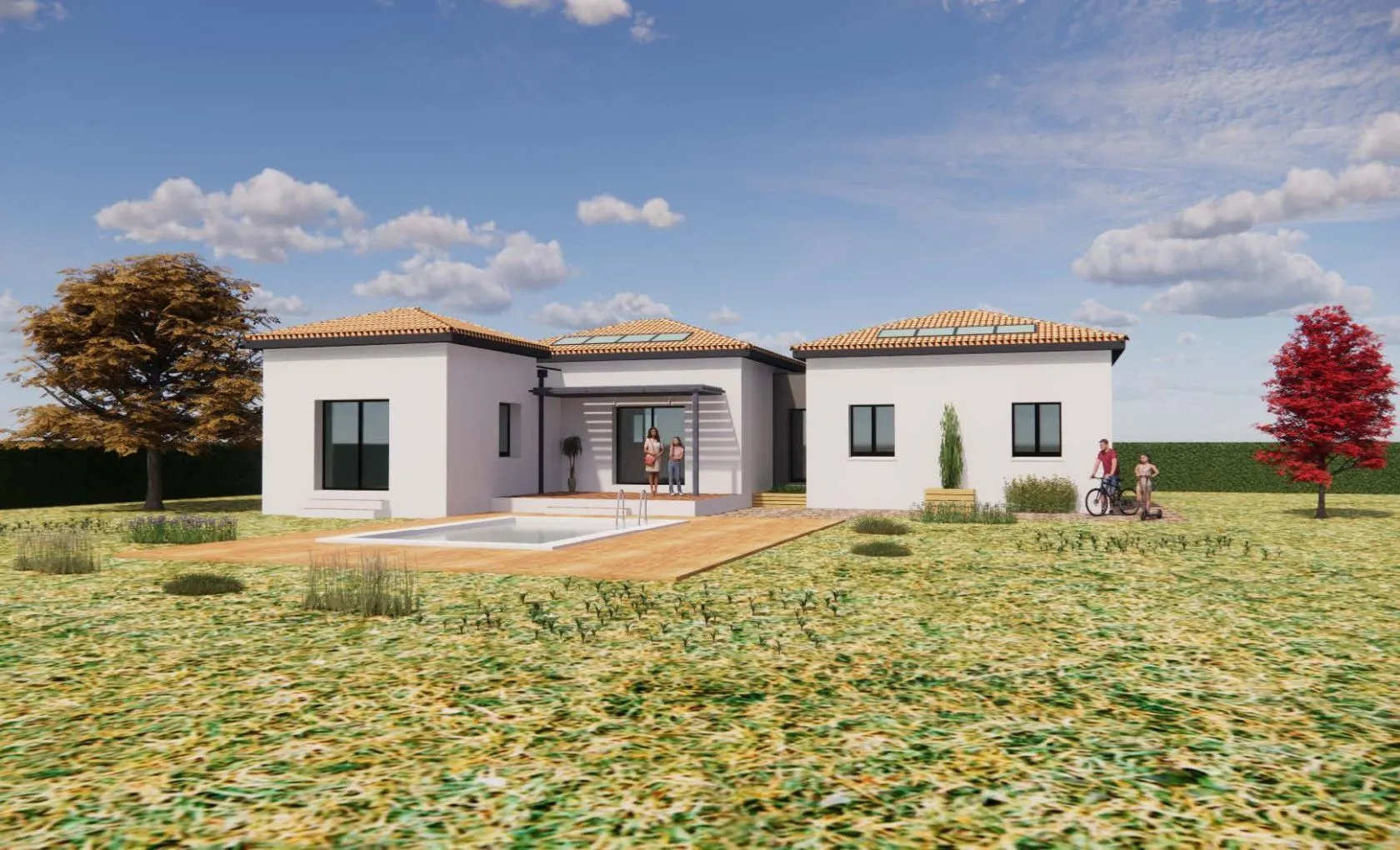 Maison neuve à Lieuran-lès-Béziers