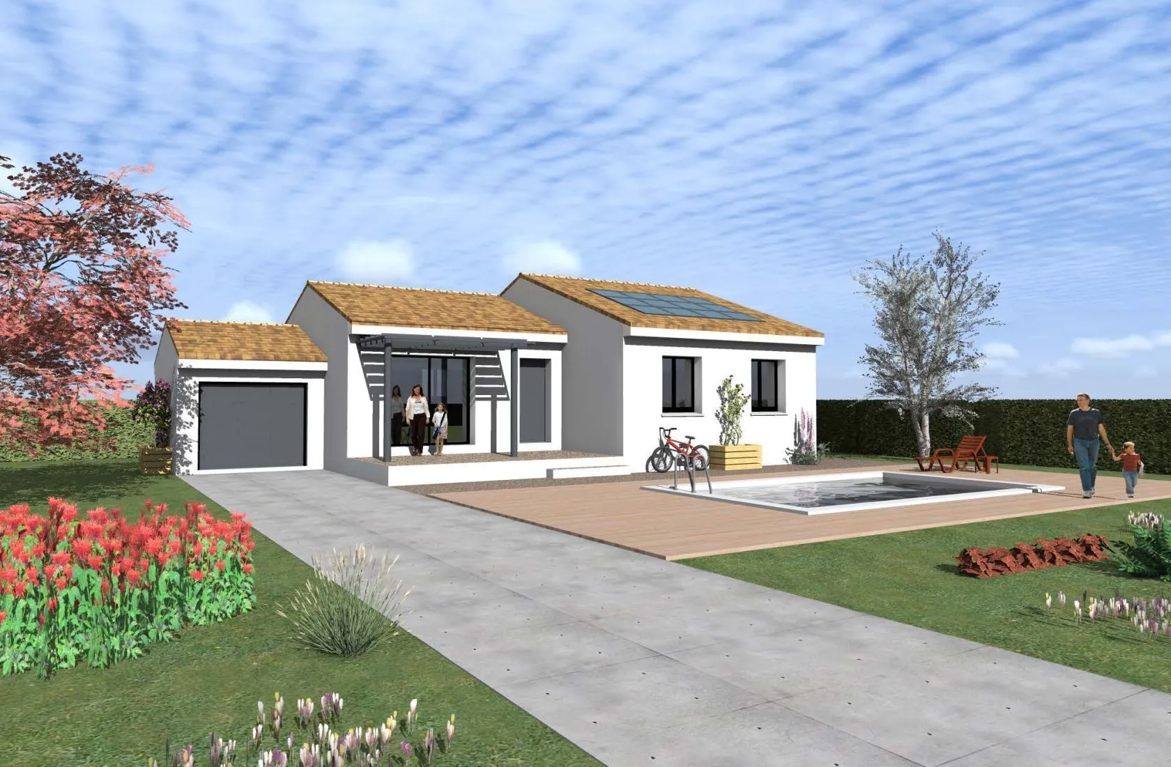 Maison neuve à Le Cailar