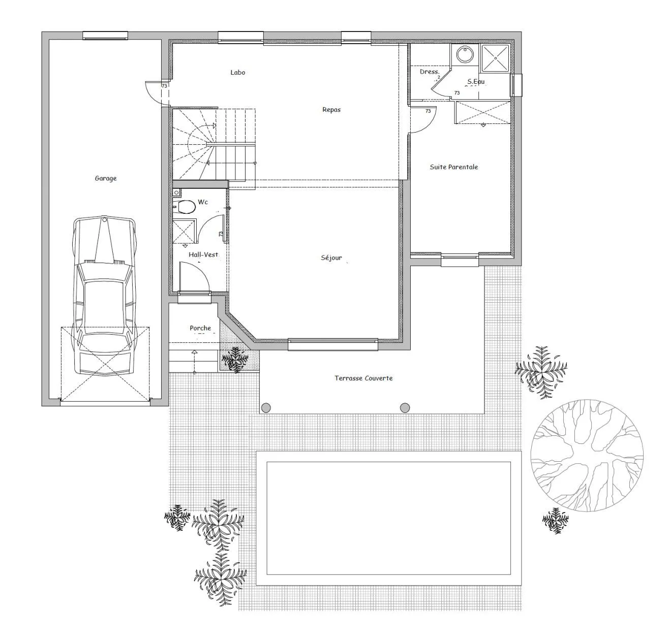 Maison neuve 99 m² à Calvisson (30420)