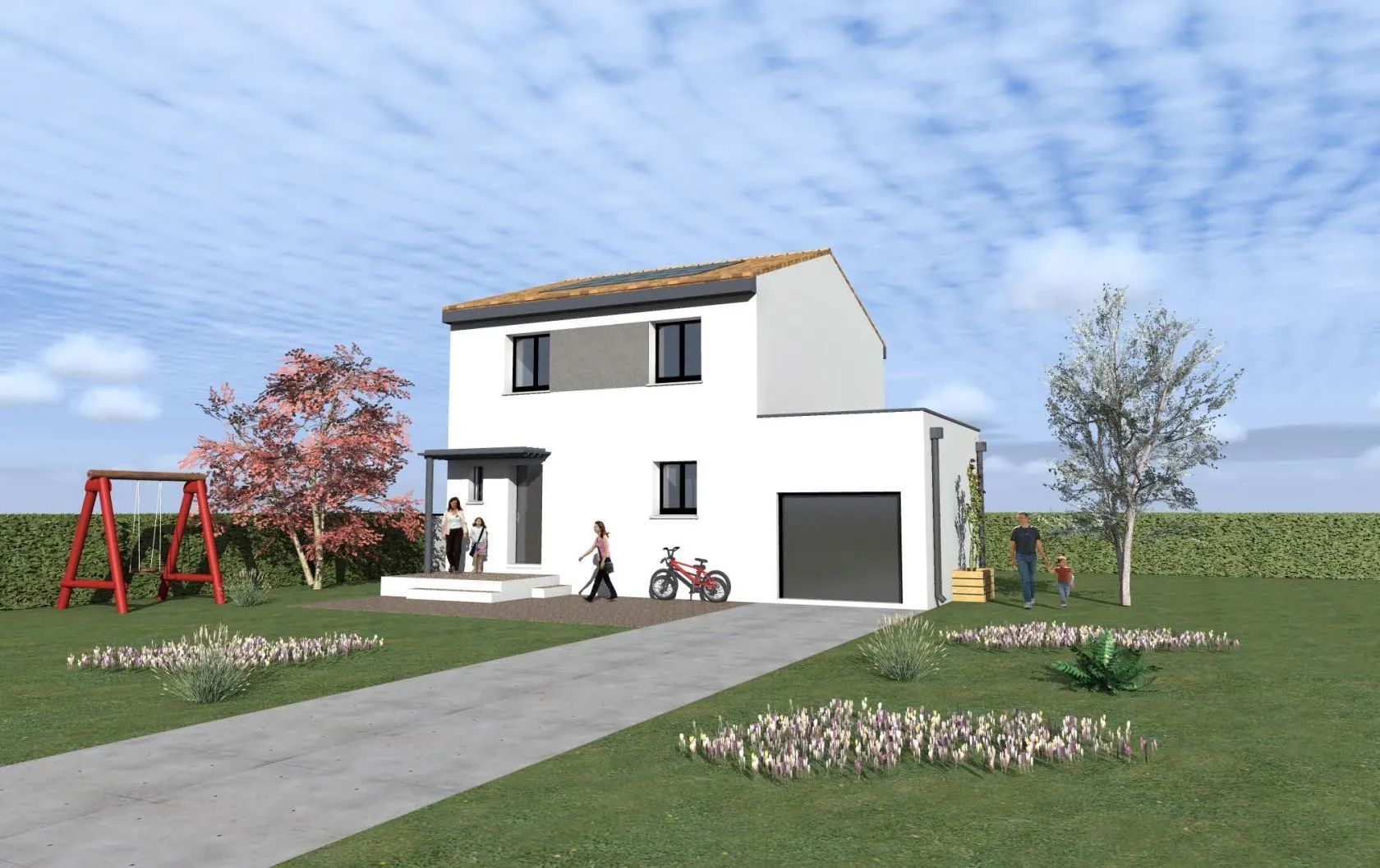 Maison neuve à Le Cailar