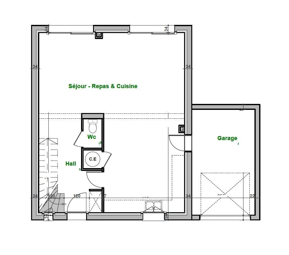 Maison neuve 86 m² à Lunel (34400)