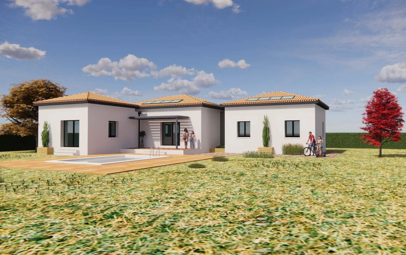 Maison neuve à Saint-Gély-du-Fesc