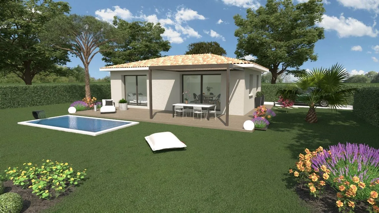 Maison neuve 49 m² à Bassan (34290)