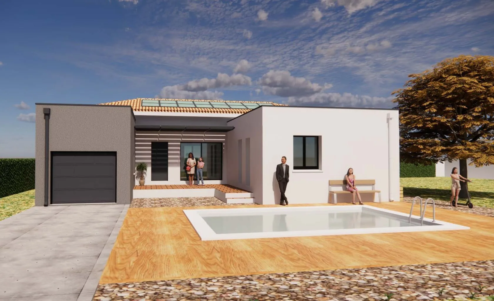 Maison neuve à Lieuran-lès-Béziers