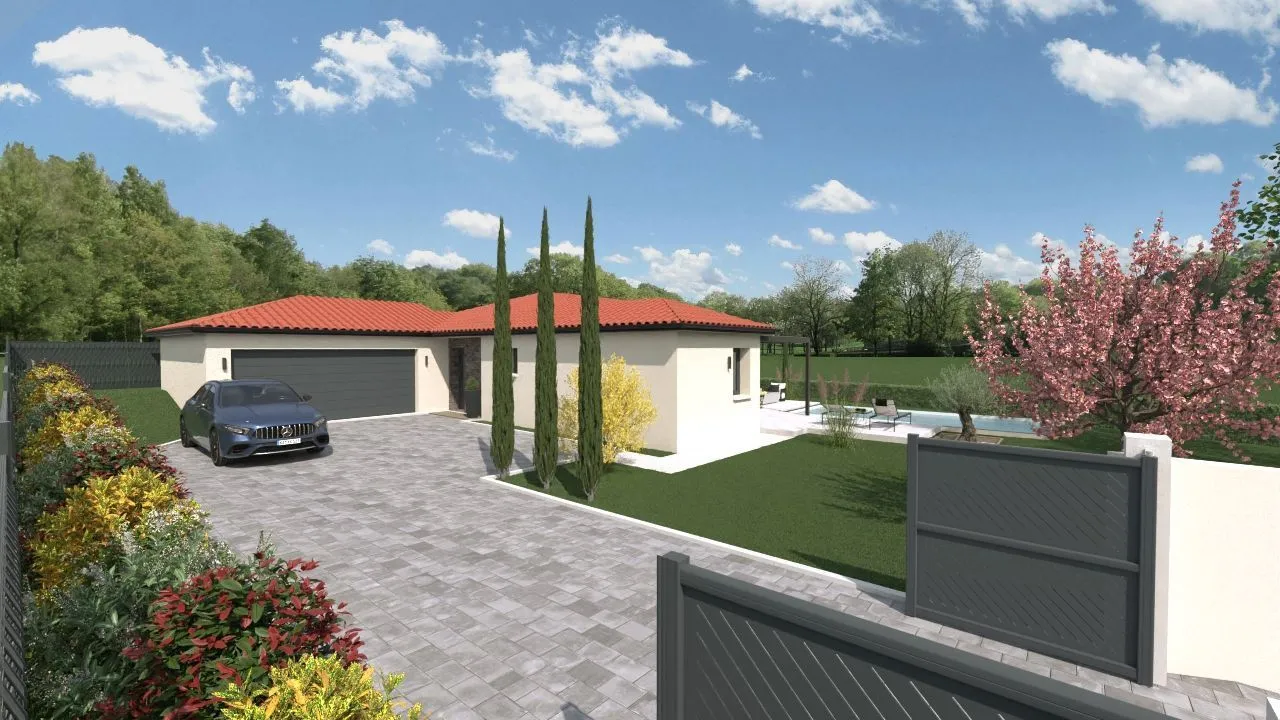 Maison neuve 130 m² à Lentilly (69210)