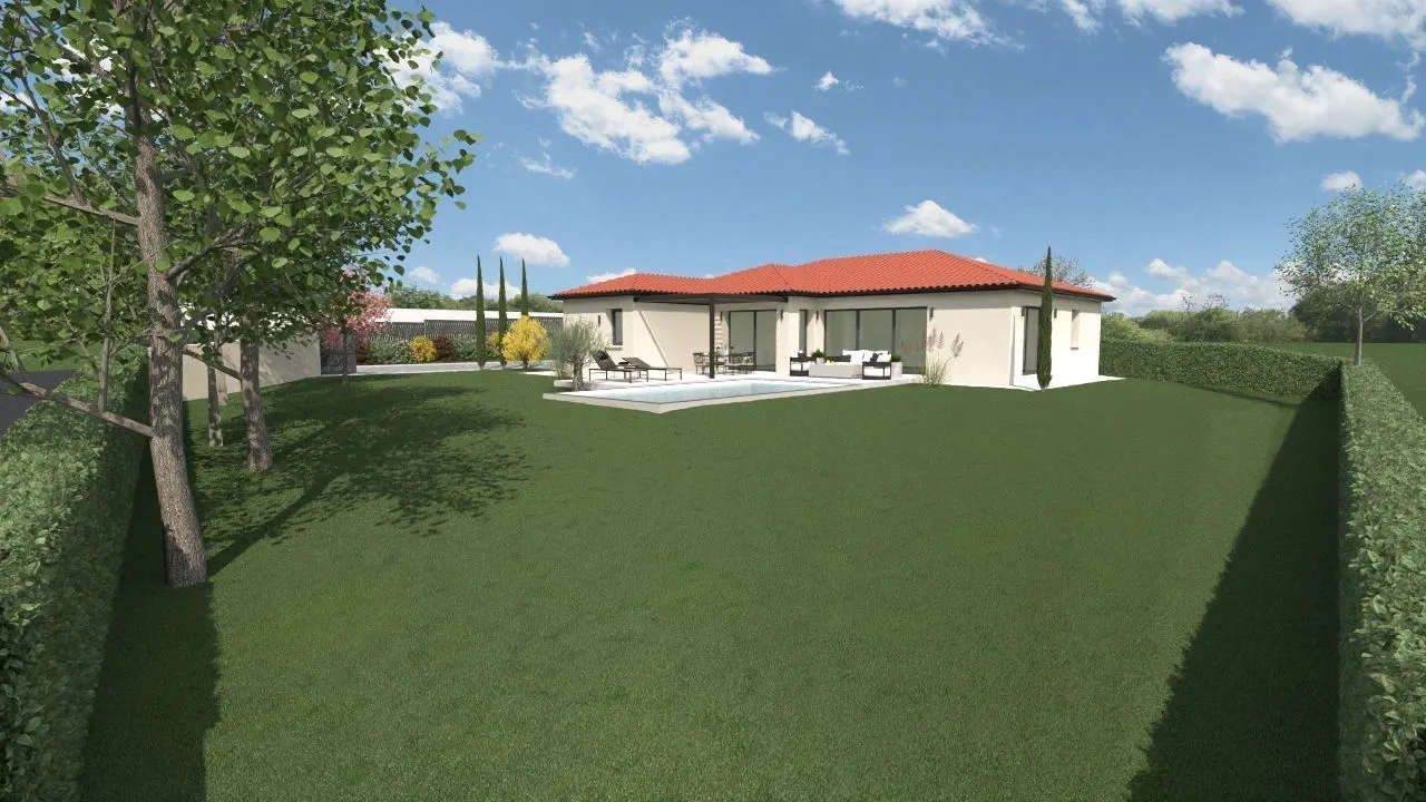 Maison neuve 130 m² à Lentilly (69210)