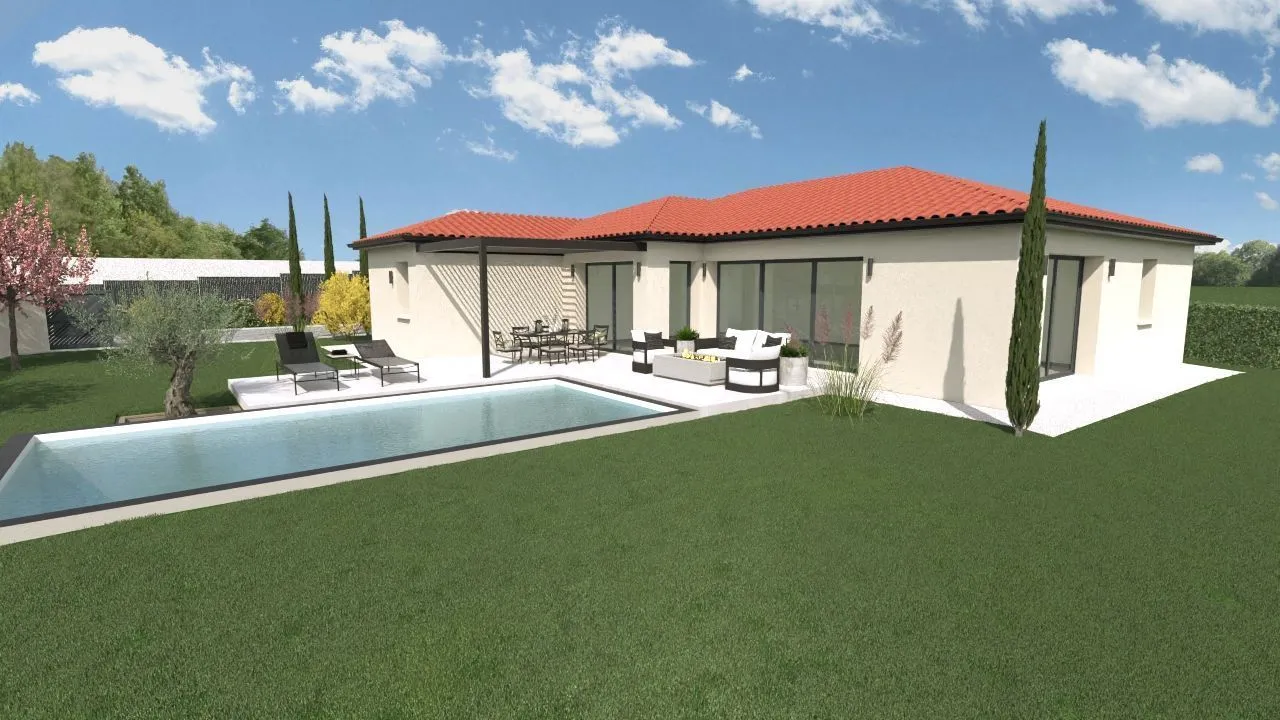 Maison neuve 130 m² à Lentilly (69210)