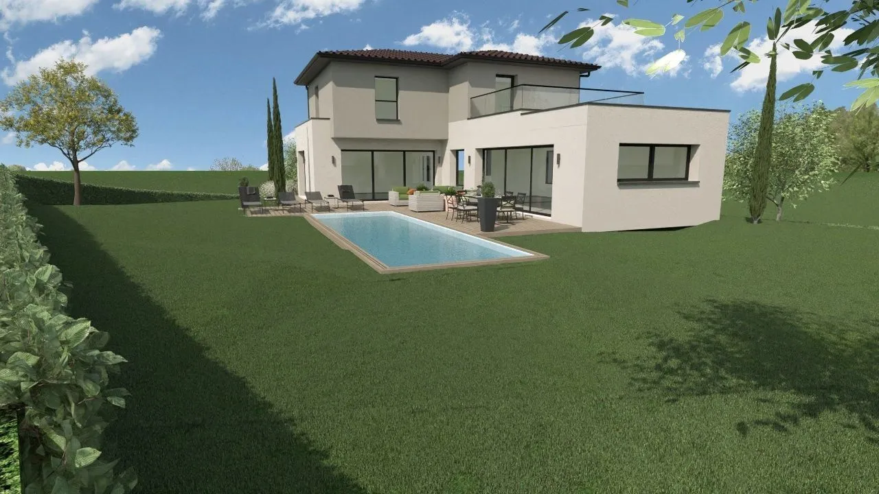 Terrain à bâtir 1191 m² à Charbonnières-les-Bains (69260)