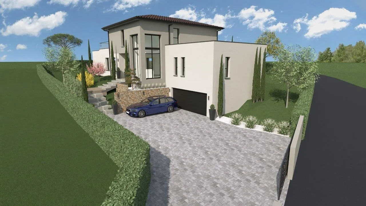 Terrain à bâtir 1191 m² à Charbonnières-les-Bains (69260)