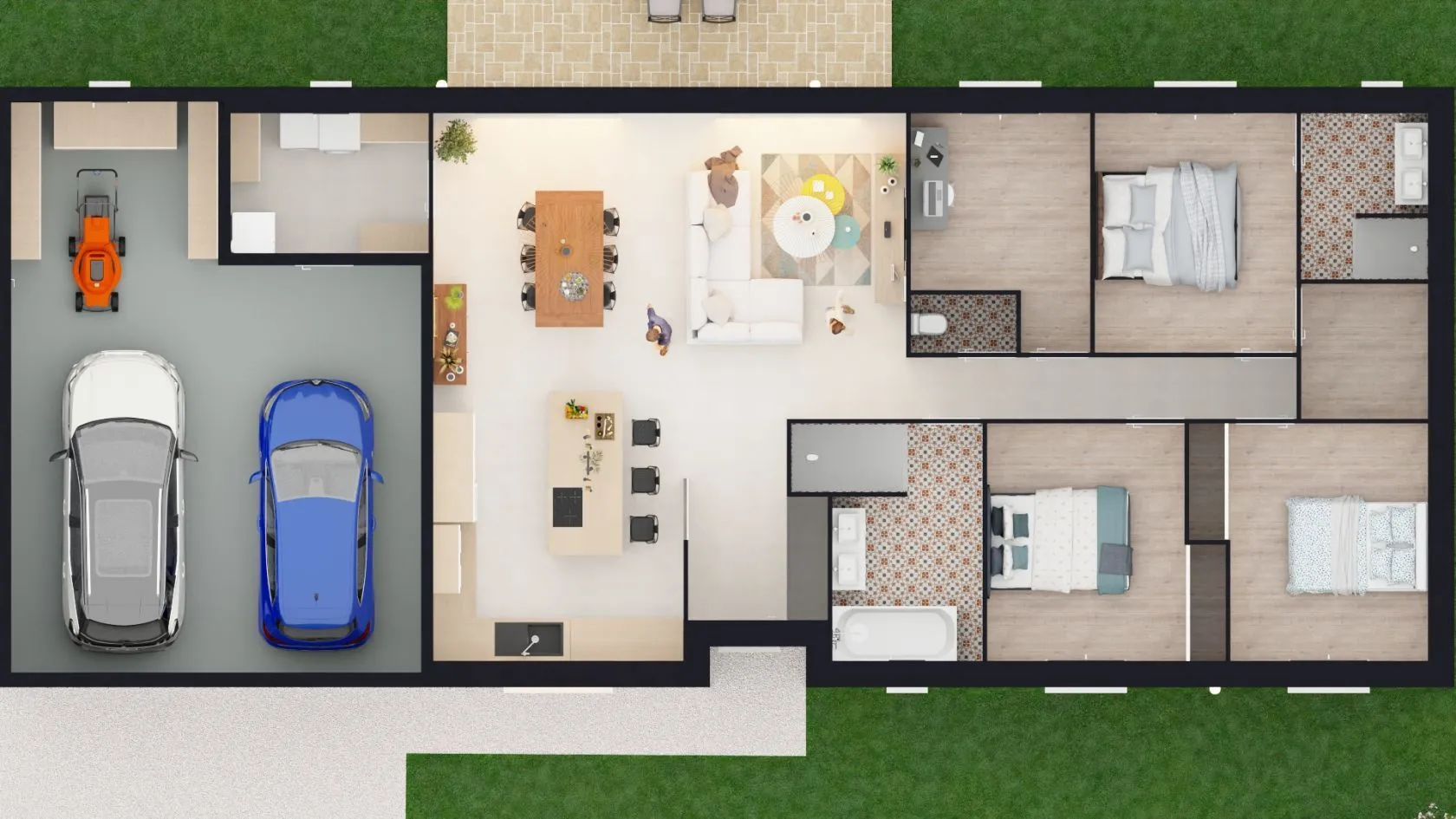 Maison neuve 118 m² à Cognat-Lyonne (03110)