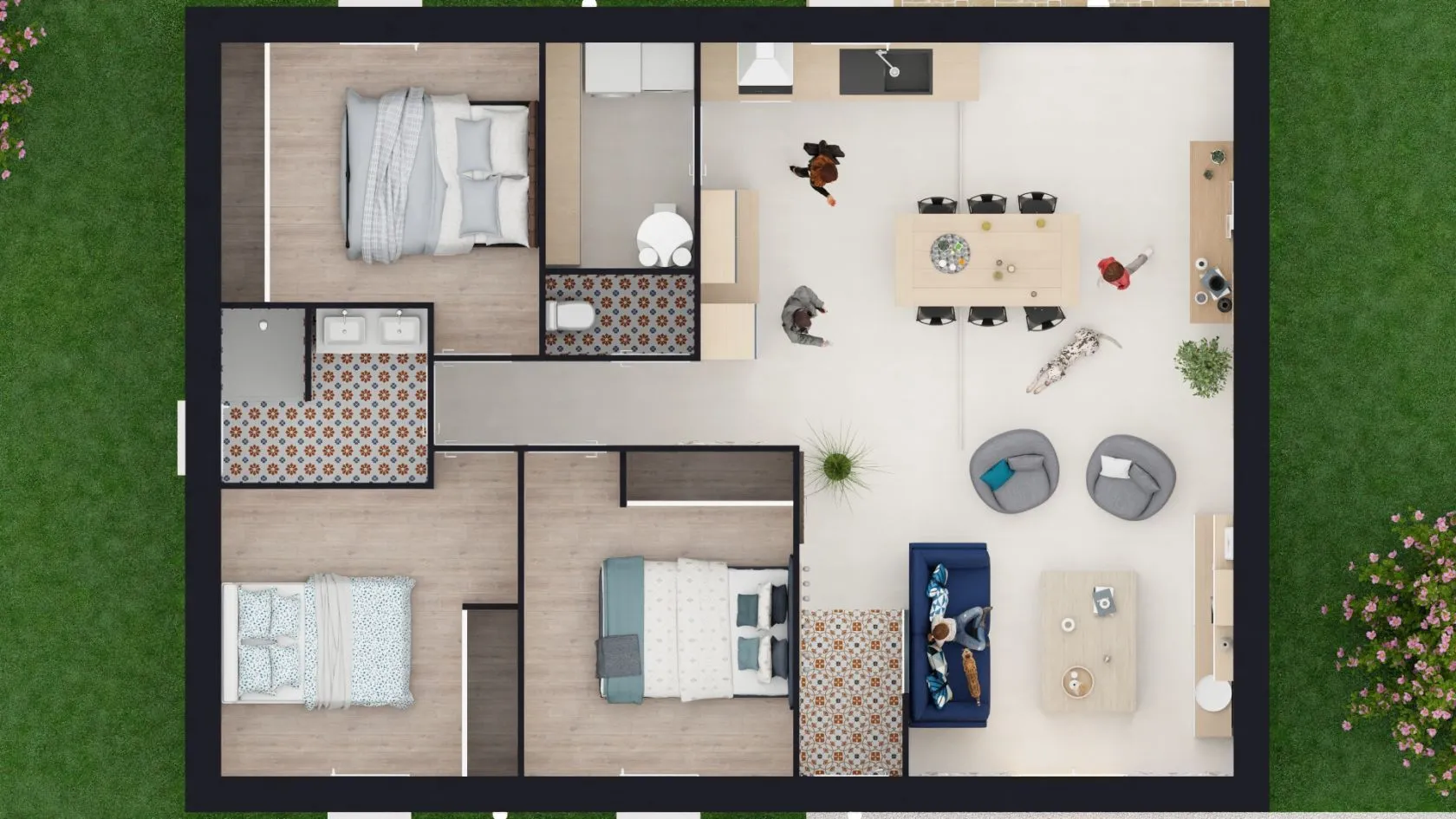 Maison neuve 84 m² à Bourbon-l'archambault (03160)