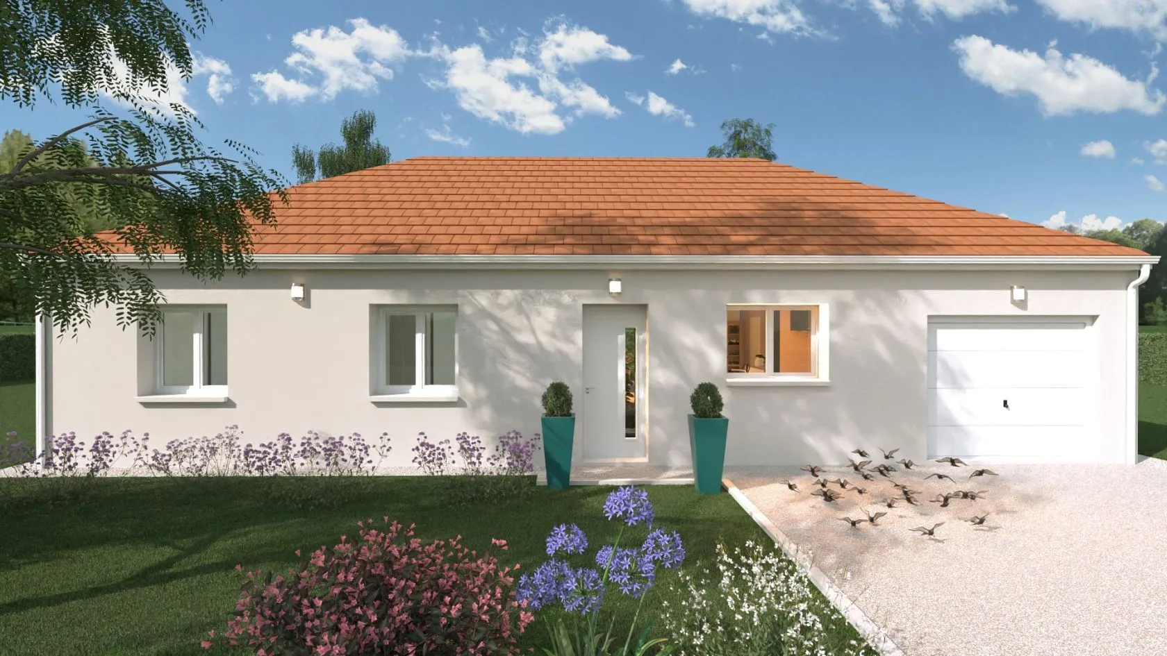 Maison neuve 85 m² à Pionsat (63330)