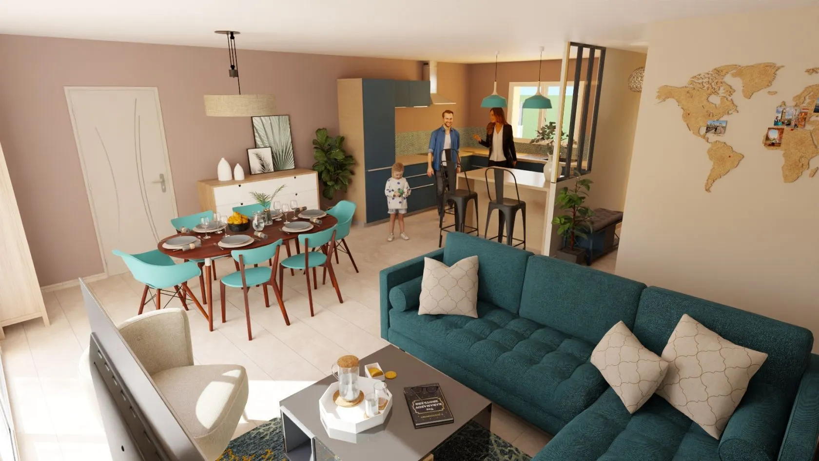 Maison neuve 85 m² à Pionsat (63330)