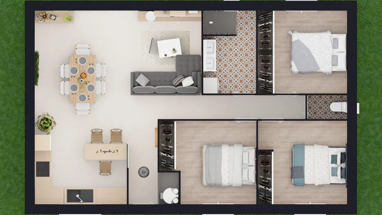 Maison neuve 85 m² à Saulzet (03800)