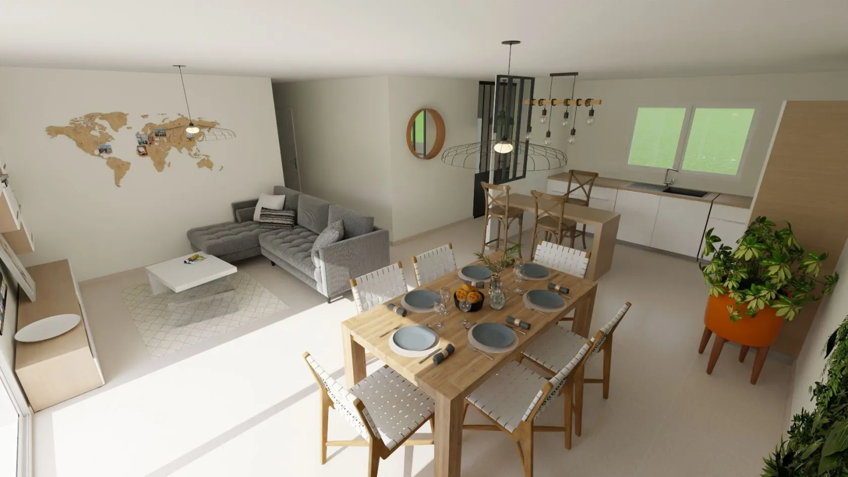 Maison neuve 85 m² à Saulzet (03800)