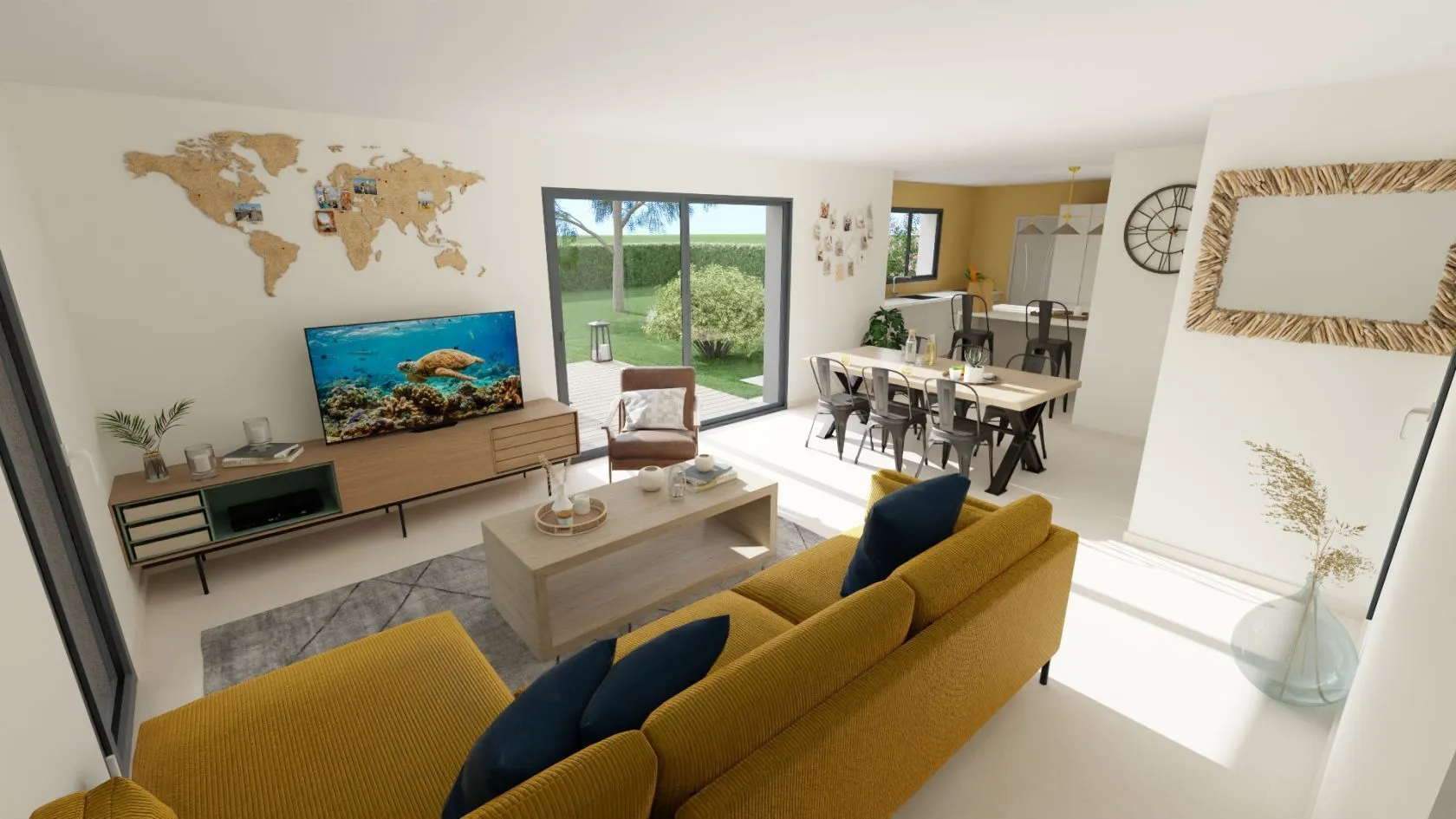 Maison neuve 93 m² à Vallon-en-Sully (03190)