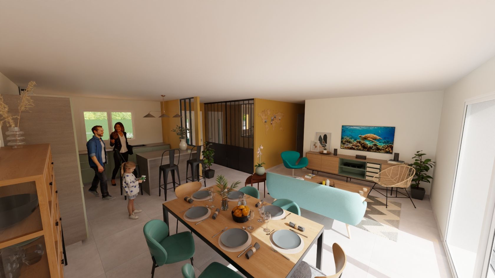 Maison neuve 90 m² à Neris-les-Bains (03310)